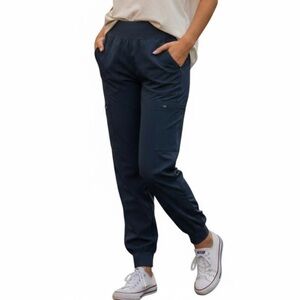 LJBJN Navy Jogger Active Pants Size Large